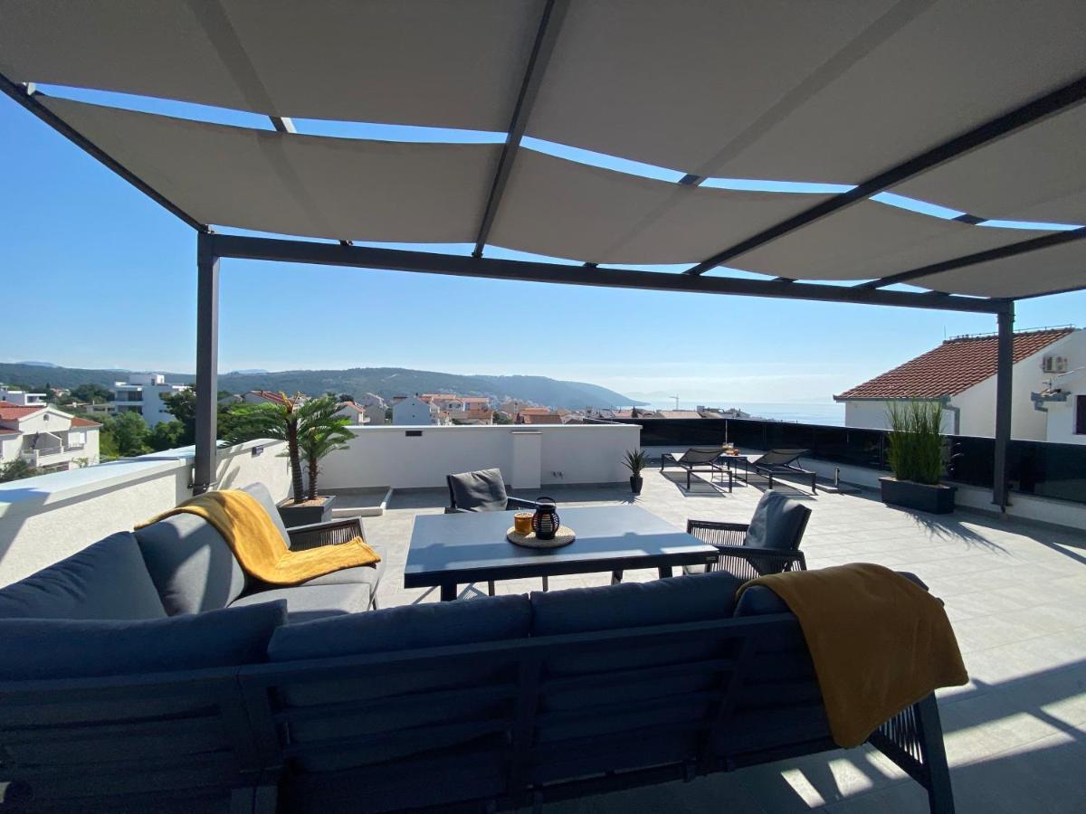 Apartment Agnes With 63 M2 Rooftop Terrace, Grill And Pool โอครูกกอร์นญี ภายนอก รูปภาพ