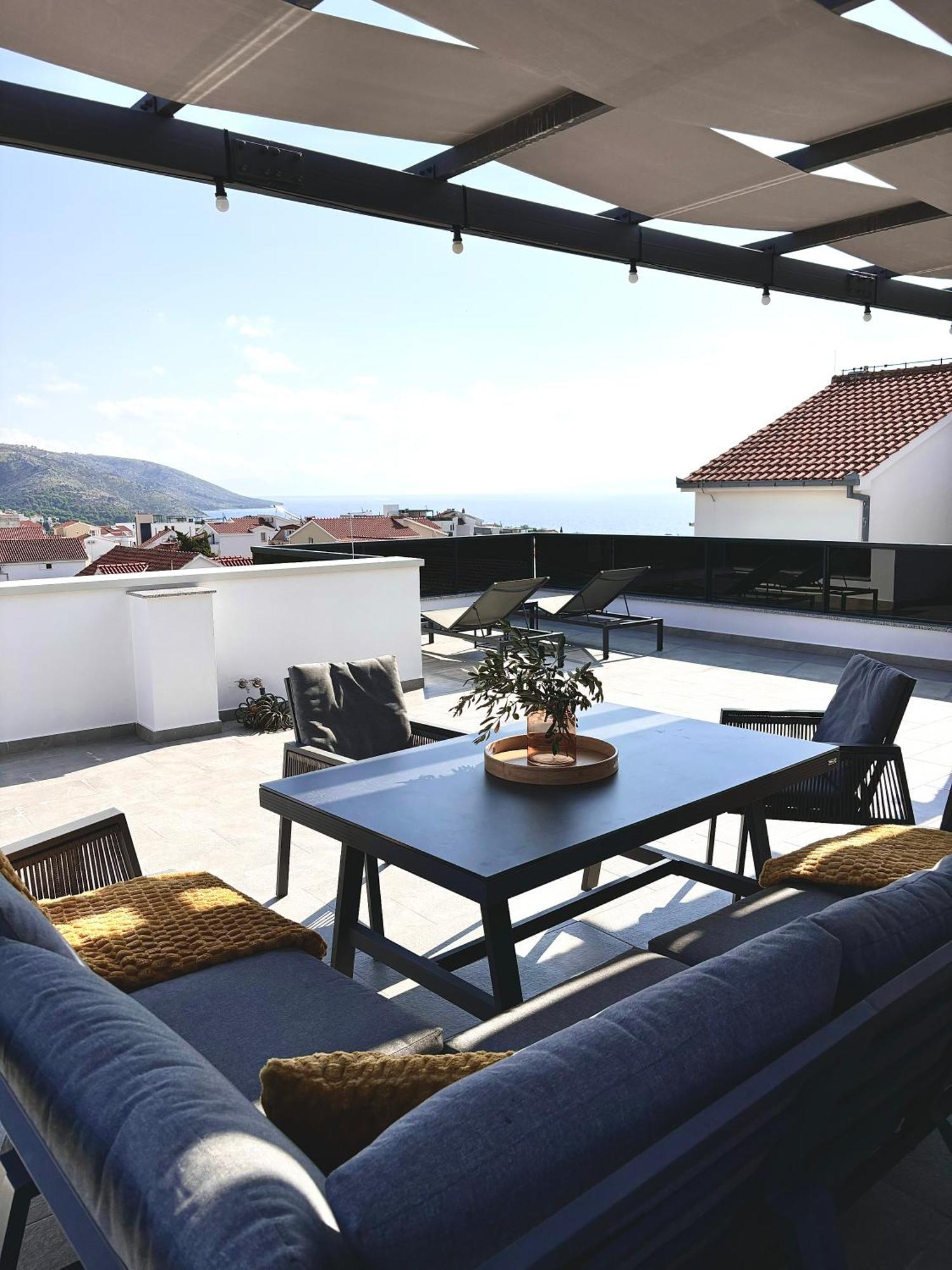 Apartment Agnes With 63 M2 Rooftop Terrace, Grill And Pool โอครูกกอร์นญี ภายนอก รูปภาพ